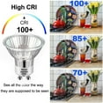 thumbnail image 6 of GU10 Halogen 50W Bulbs, 6 pack GU10+C 120V 50W with 2800k Warm White, Long Lifespan GU10 MR16 Dimmable for Track & Recessed Lighting, 6 of 9