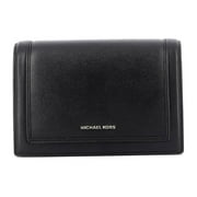 Michael Kors Jet Set Ladies Large Black Leather Crossbody Bag 32F9GJ6C9L001