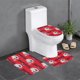 thumbnail image 1 of Juego de alfombras de baño de 3 piezas del equipo Patriots Alfombra antideslizante para baño de 31,5 x 20 pulgadas, 1 of 7