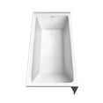 thumbnail image 3 of Wyndham Collection WCBTW16030R18SWTRIM 60 x 30 x 18 in. Grayley Alcove Bathtub with Right-Hand Drain & Overflow Trim, Shiny White & White, 3 of 7
