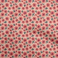thumbnail image 1 of oneOone Coton Flex Rose Tissu Floral Rétro Robe Tissu Tissu Imprimé par la Cour 40 Pouces de Large, 1 of 5