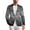 Black Spider Cobweb, variant on Chririnla Native Indian Geometric Print Men's Sport Coats Blazers Business Formal Suit Jacket One Button Hippie Blazer Suit for Wedding,Dinner,Prom,Party