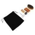 thumbnail image 3 of Juego de cepillos para el cuidado del bigote, cepillo para recortar la barba de 4 piezas, juego de cepillos para la barba, kit de cepillos para el cuidado del bigote, materiales ecológicos, 3 of 8