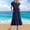 Navy, variant on Summer Savings Clearance! Pitauce Summer Dresses for Women 2024 Casual Short Sleeve Crewneck Sundress Flowy Tiered Maxi Dress Beach Dress with Pockets