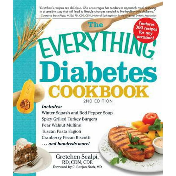 Pre-Owned The Everything Diabetes Cookbook (Paperback) 1440501548 9781440501548