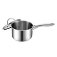 thumbnail image 6 of Cooks Standard Classic 2 Quart Stainless Steel Saucepan with Lid, 2qt Pot Mini Sauce Pan, Silver, 6 of 6