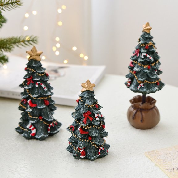 Yoyauz Christmas Decorations for The Home,  Christmas Tree, Tabletop Christmas Tree Decor, Xmas Tree Decorations for Fireplace, Home Decor Indoor