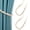B, variant on Natural Wood Bead Curtain Tiebacks, 2 Pack Boho Decorative Curtain Holdbacks Ties Drapery Jute Loops, with Farmhouse Modern