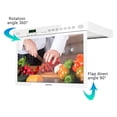 thumbnail image 2 of Smart TV SYLVOX Blanco Puro Rotación 360° y Visualización Abatible para Cocina y RV, 2 of 10