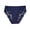 Navy, variant on Jamicy Seamless Underwear for Women Lace Soft Bikini Panties Breathable Low Rise Thin Thong Briefs for Women