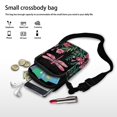 thumbnail image 7 of HELLHERO Dragonfly Pattern Crossbody Small Bags for Adult Polyester Cross Body Purse with with Zipper Closed, 7 of 7