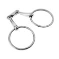 thumbnail image 4 of Stainless Steel Mouth Bit / Snaffle Bit O-ring Horse 5" Mouth Banmo, 4 of 5