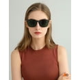 thumbnail image 2 of Gafas de Sol Polarizadas Clásicas Cuadradas TIJN UV400 para Hombre y Mujer, 2 of 8