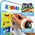 thumbnail image 4 of HMMAGNETS Magnetic Reward Chart for Kids, 1–3 Child Chore Chart & Behavior Tracker with Stickers, 4 of 10