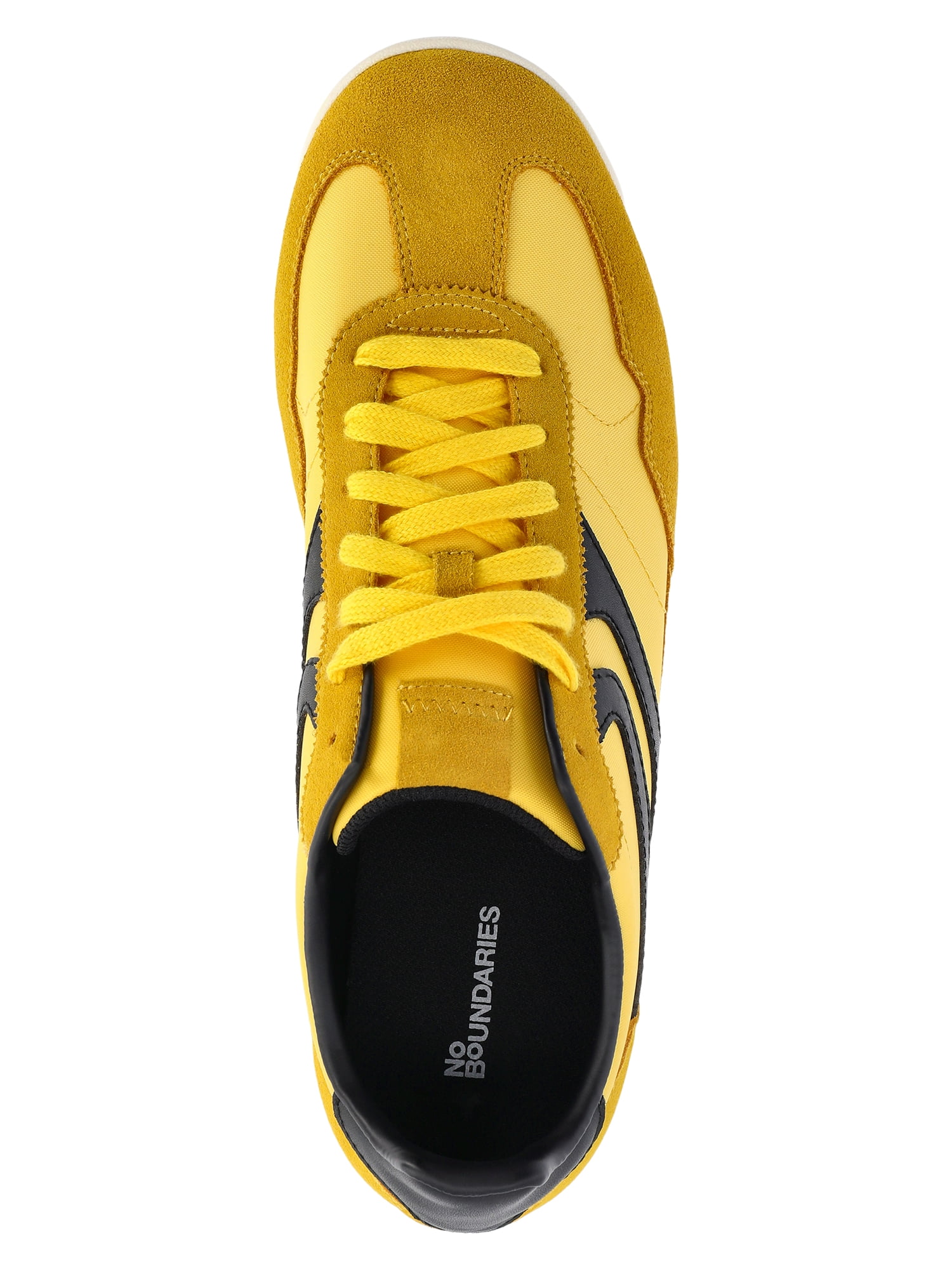 No Boundaries Men's Suede Slim Sneakers