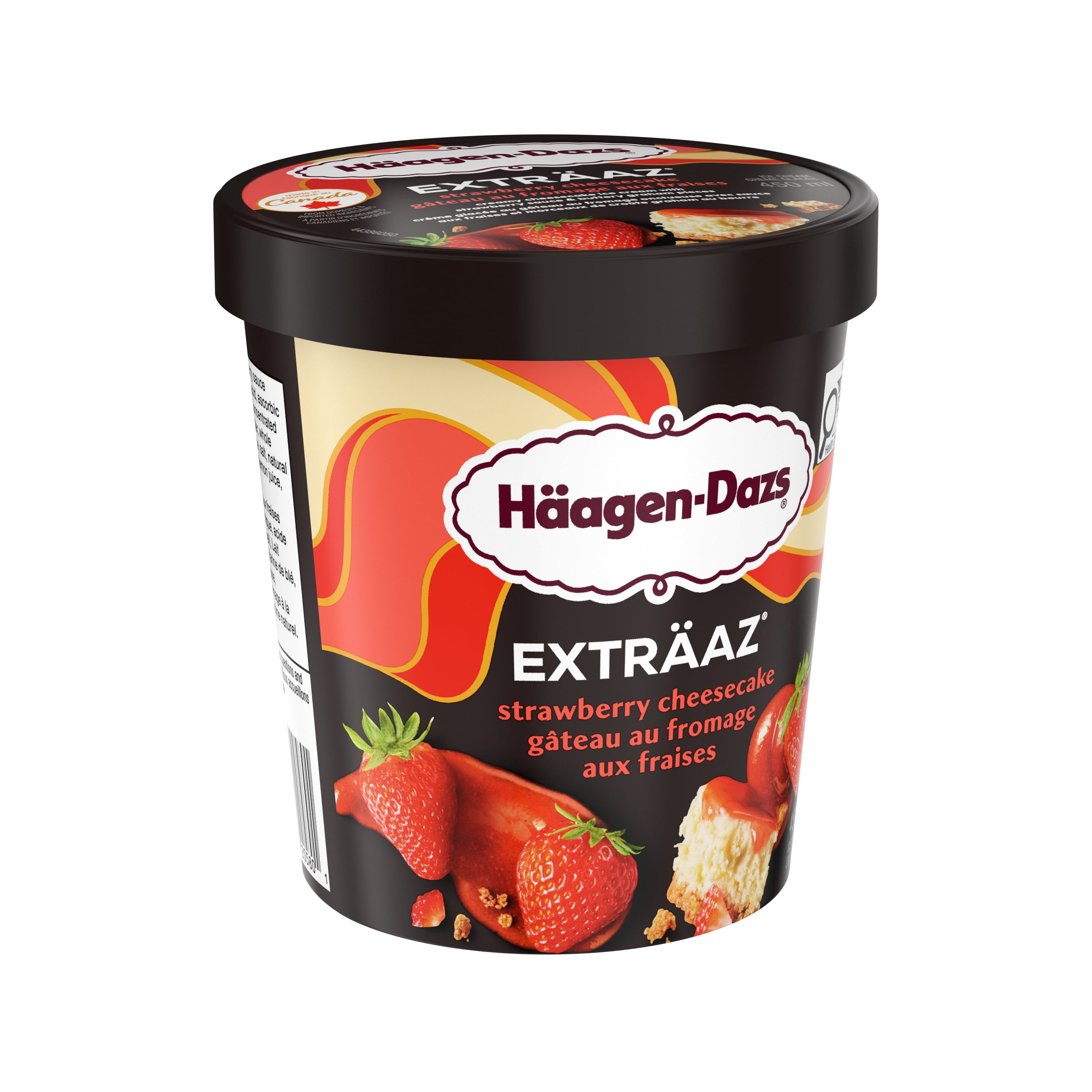 Extraz Strawberry Cheesecake Ice Cream, 450 mL