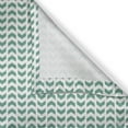 thumbnail image 5 of Ambesonne Chevron Grommet Curtain, Abstract Zigzag Tribal, 50" x 72", Teal White, 5 of 6