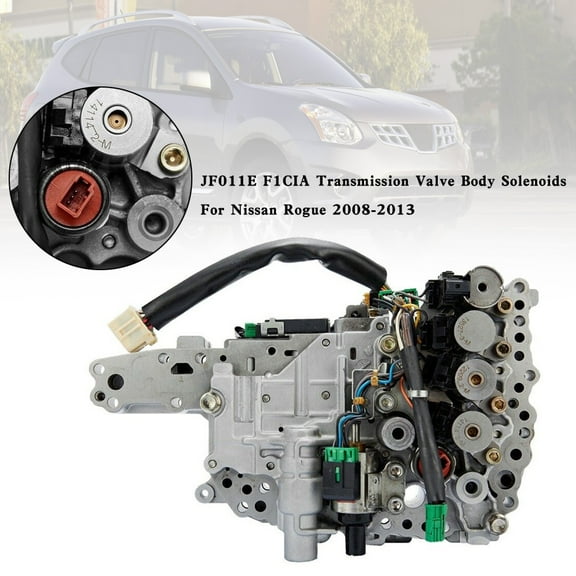 Restored JF011E F1CIA Transmission Valve Body Solenoids For Nissan Rogue 2008-2013 (Refurbished)
