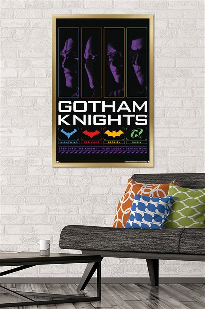 DC Comics Gotham Knights - Step In Wall Poster, 22.375" x 34" Framed