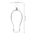 thumbnail image 2 of KAKOWELY Lampshade Holder Metal Harp Shape For Lamp Repair 1 Set, 2 of 10