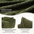 thumbnail image 6 of Modern Convertible L-Shaped Sectional Sofa, Chenille Upholstered Fully Compressed Modular Couch With Movable Ottoman for Living Room Apartment Office, 6 of 17