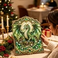 thumbnail image 7 of 3D Layered Dragon Diamond Kit 10x12in, Round Drill Canvas Wall Art, Christmas Decoration Indoor Wall Ornament Home Tabletop Decor, 7 of 7