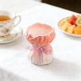 thumbnail image 5 of TIELUTT 12 Piece Rose Shaped Fruit Fork with Table Runners 36 Inches with Place Mats Plate Mat Set Kitchen Table Set for 4 under 100 Small round Dining Room Table Set round Dining Set Table and 4 Cha, 5 of 5