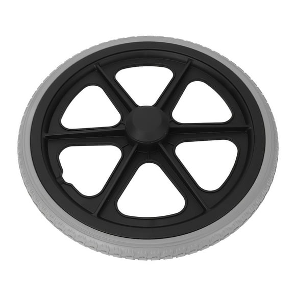 Rueda de Silla de Ruedas, 6001 ROYA DE BAJO RUIDO DE 12 MM ROLLADOR DE AGUJERO ROLLADOR RESTENTE A LA ABRASIÓN DEL NEUMÁTO PARA AYUDAS DE MOVILIDAD