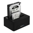 Sabrent SATA SSD HD Docking Station USB 3.0 Dual Bay HDD Computer