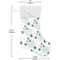 thumbnail image 2 of Coolnut Kawaii Sheep Star Christmas Stockings Christmas Presonalized Large Stocking Sock, Set of 1 Xmas Party Winter Decor Candy Bag Family Holiday Gift, 17.7 Inch, 2 of 7