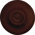 thumbnail image 3 of 18 1/8"OD x 3/4"P Bailey Ceiling Medallion Hickory Finished, 3 of 9