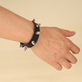 thumbnail image 5 of Pulsera con tachuelas Remaches Pulsera de cuero Remaches Brazalete para hombres Mujeres, 5 of 5