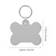 thumbnail image 3 of ColoMX 24 piezas de llavero de transferencia térmica MDF MDF Cadena de llavero DIY Cachapas, 3 of 7