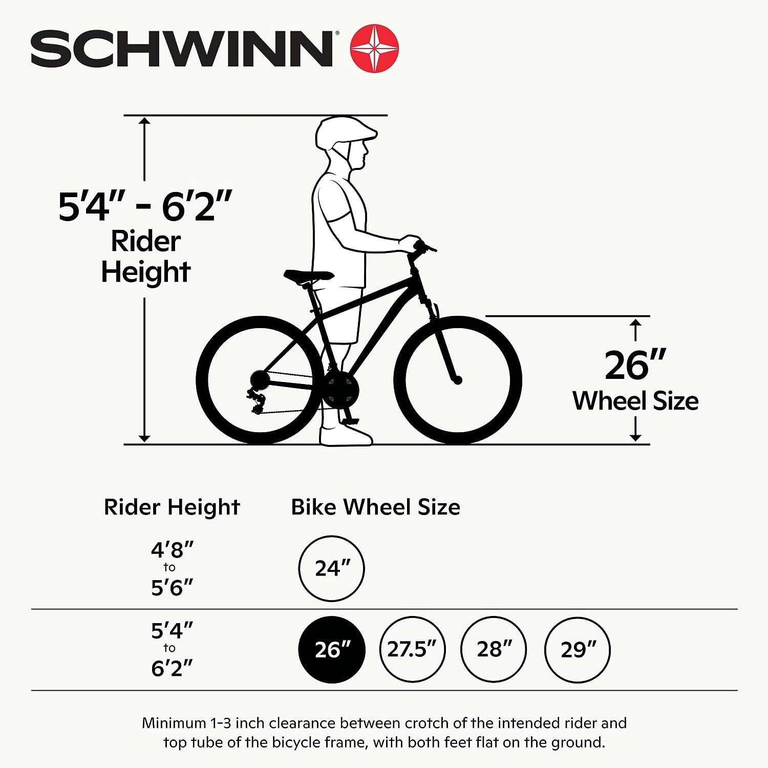 Schwinn Suburban Comfort Men's 26 in Black Bike-Size:26",Style:Men's Comfort