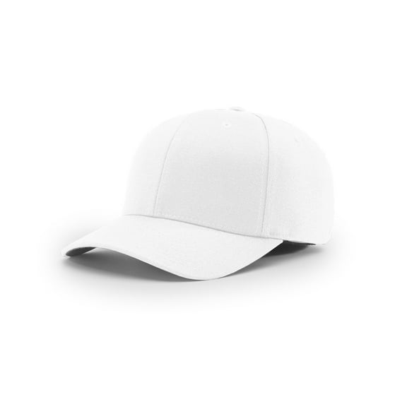 Richardson 185 Twill R-Flex Caps - White