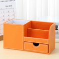 thumbnail image 3 of 4 Multi-functional Compartments Desk Organizer (Orange), 3 of 4