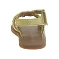 thumbnail image 4 of Laura Ashley Girls Hook and Loop Strappy Gladiator Sandals. (Toddler/Little Kids). - Light Lime, 8, 4 of 6