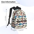 thumbnail image 4 of Wukai Train Versatile Backpack:Spacious,Organized,Comfortable,Ideal for Travel and Everyday Use with Multiple Pockets and Padded Straps, 4 of 8