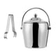 thumbnail image 5 of Cubeta de metal para bebidas, moderna, con asa, para champán, con aislamiento para hielo 1.2L Plata, 5 of 9
