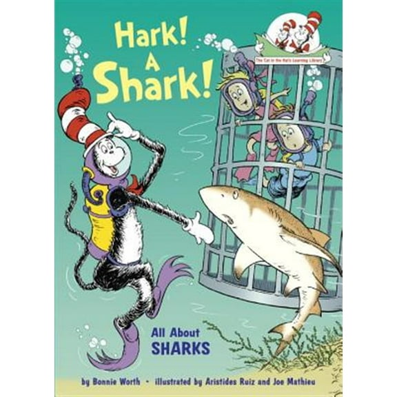 Pre-Owned Hark! A Shark!: All About Sharks (Cat in the Hat's Learning Library) Paperback