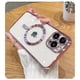 thumbnail image 1 of Luxury Transparent Magnetic For Magsafe Wireless Charging Case For Iphone 14 Plus 13 12 11 Pro Max Clear Plating Silicone Cover zhangyuxiang LED, 1 of 2