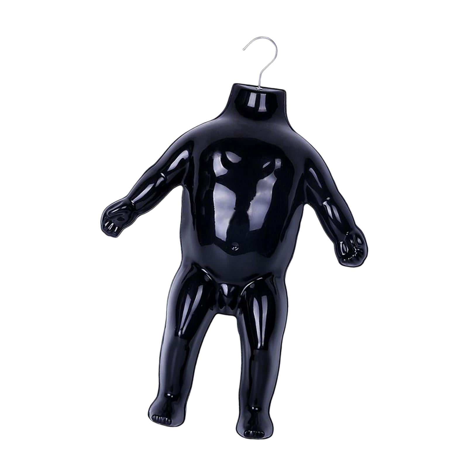 Zxpjkyu Kids Mannequin Clothes Pant Display 21.65" Height Kid Dress Form Black
