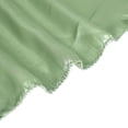 thumbnail image 4 of Balsa Circle 12 Sage Green Universal Solid Satin Chair Covers Slipcovers Wedding Decorations, 4 of 8