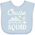 thumbnail image 3 of Inktastic Cruise Squad with Vector Cruise Ship and Palm Trees Boys or Girls Baby Bib, 3 of 4