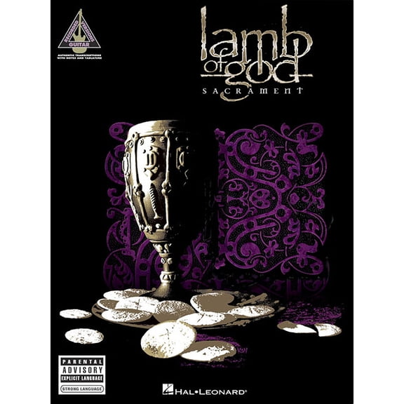 Lamb of God Sacrament Guitar Tab Songbook for Electric Guitar Note-For-Note Transcriptions with Tablature Metalcore and , (Paperback)