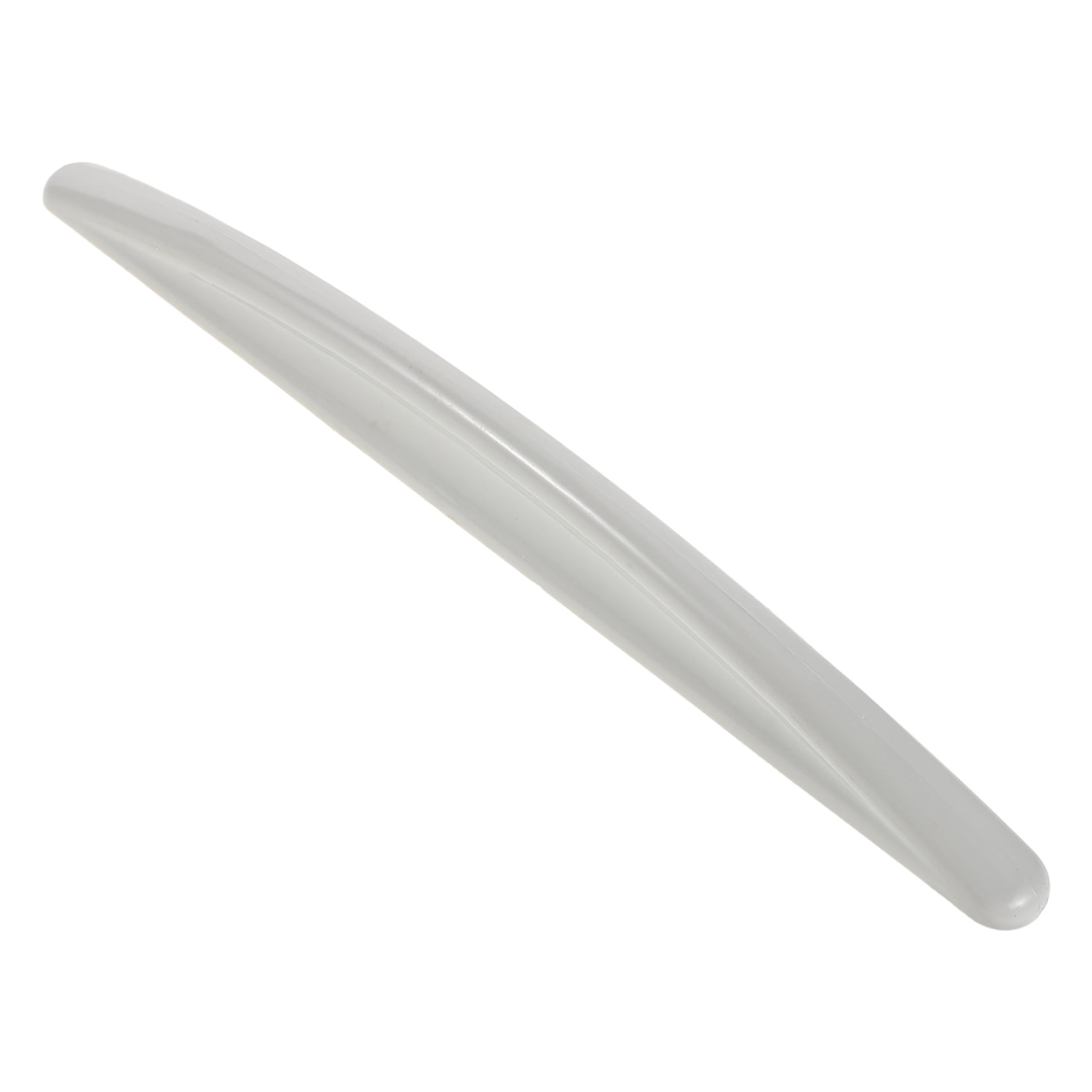 OUNONA White Plastic Freezer Door Handle Replacement Set, Heavy Duty Grip for Kitchen and Refrigerator Doors