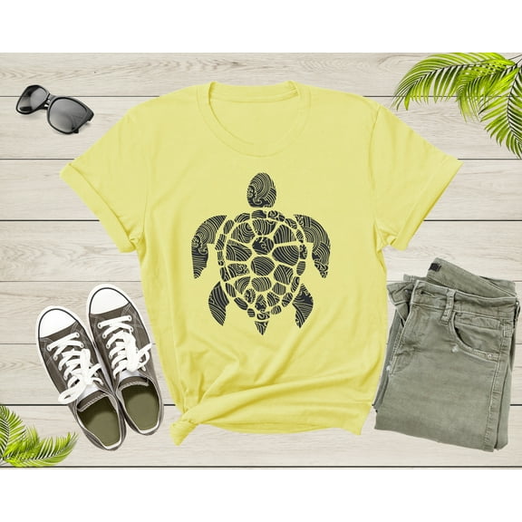 Cute Sea Turtle Lover Graphic Gift Present Men Women Kids T-Shirt Turtle Lover Gift T Shirt for Boys Girls Teens Graphic Design Tshirt