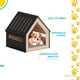 thumbnail image 4 of Casa para mascota Poli Pets 48x48x48cm negro PP-CPMWH-48CM, 4 of 6