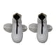 thumbnail image 1 of Minnieouse Cubierta impermeable de silicona para zapatos, cubierta impermeable para zapatos, lluvia y suciedad, Simple y elegante Accesorios de calzado Gris claro.Negro, 1 of 6