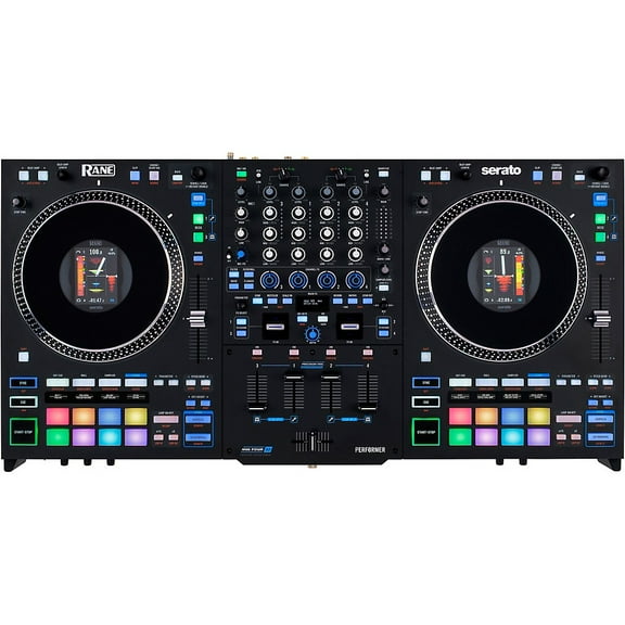 RANE PERFORMER Advanced 4-Channel Motorized DJ Controller Black